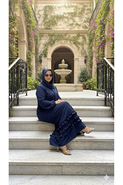 Vivezza 1827 Hira Fırfırlı Umre Feracesi