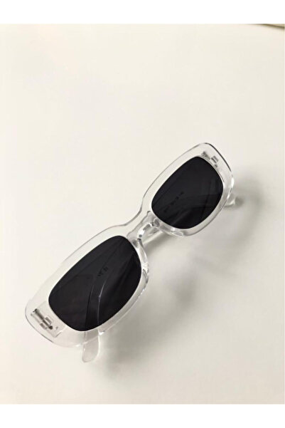 JULIANO النظارات الشمسية الرجعية خمر مستطيل شفاف للجنسين