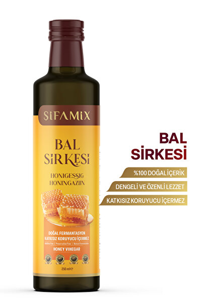 Şifamix Doğal Fermantasyon Bal Sirkesi 250 Ml