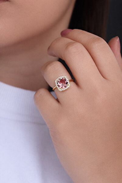 Silveranka 925 Ayar Gümüş Renk Değiştiren Zultanit Taşlı Yüzük