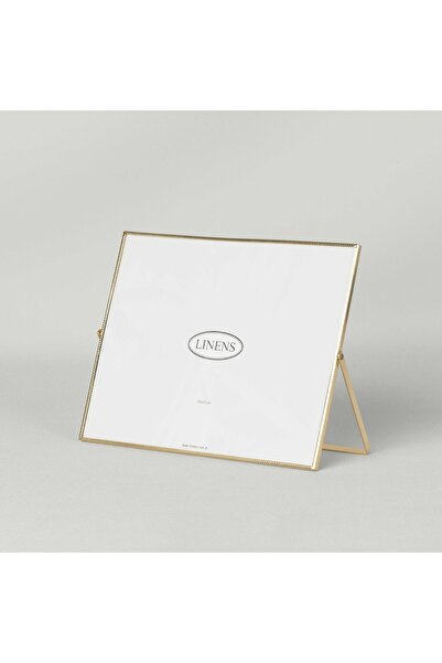 Linens Metal Stark 25x20 cm Çerçeve Gold
