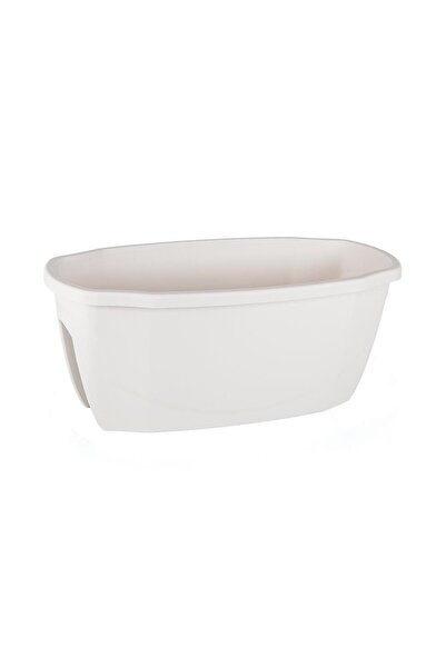 SERİNOVA Zümrüt Küpeşte Balkon Saksısı 15.5 Lt – Geniş Korkuluklar İçin Büyük...