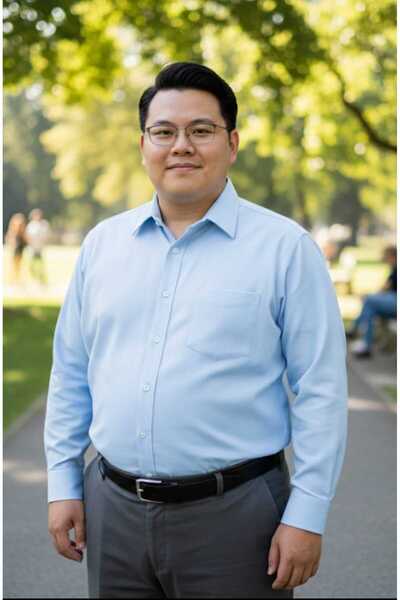 Grand Star Güncüoğlu Battal Size Cotton Satin Fabric Long Sleeve Classic Men's Shirt with Pockets