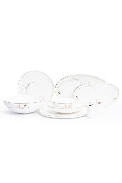 Maxx Doria Sky Marble 12 Kişilik 58 Parça Yemek Takımı PA2073