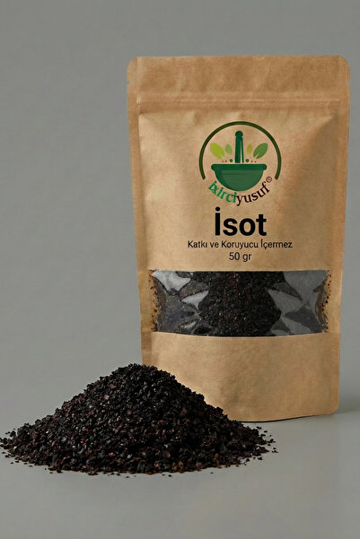 ixirciyusuf İsot (Urfa İsotu – Urfa Biberi – Isot Pepper – Urfa Pepper) Doğal Fermente Baharat 50 g
