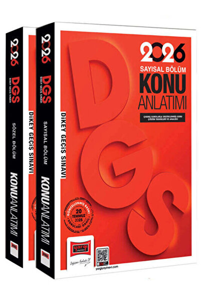 Yargı Yayınları 2026 DGS Sayısal-Sözel Yetenek Konu Anlatımlı Modüler Set (2 ...