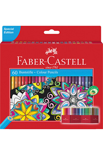 Faber Castell Creioane colorate Faber-Castell, ediție specială, 60 de bucăți