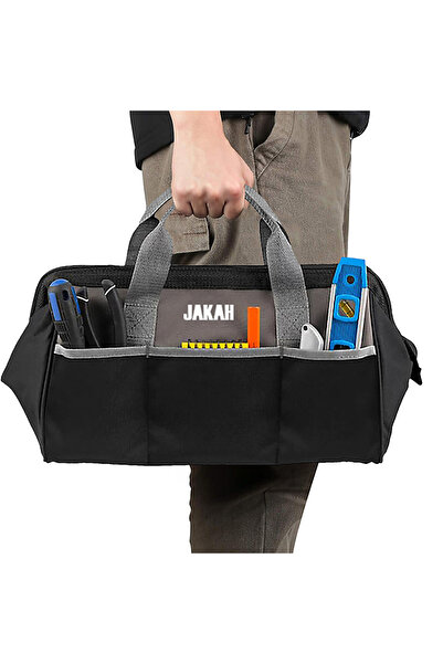 Choice حقيبة تخزين أدوات مقاس 18 بوصة و10 بوصات و18 بوصة، حقيبة أدوات واسعة ا...