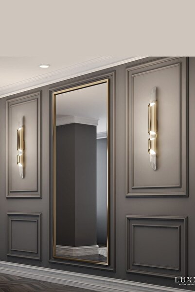 Birdeco Home Dekoratif Boyanabilir 2,5 Cm Duvar Çıtası Kesimli Hazır Paket