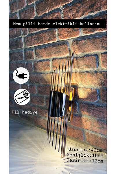 taşatan yapı Rose renkli ledli Hem pilli hem elektrikli duvar , tv ünitesi ve...