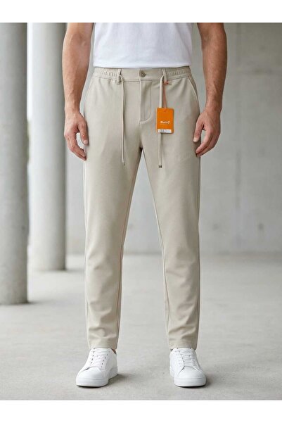 hello7 Relaxed Fit Men's Trousers with Drawstring Waist