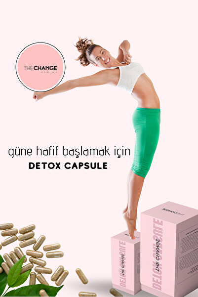 The Change By Özge Yakak Detox Capsule Ödem Atımı Desteği “Güne Hafif Başla” - 60 Adet
