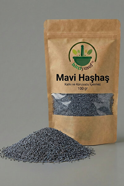 ixirciyusuf Mavi Haşhaş (Haşhaş Tohumu – Blue Poppy Seed) Doğal Tane 100 g