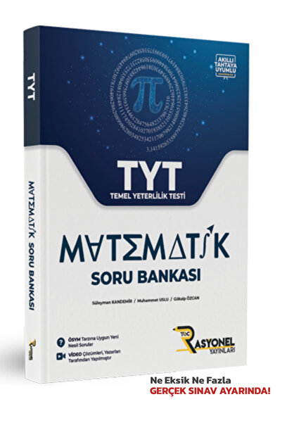 Rasyonel Yayınları TYT Matematik Soru Bankası