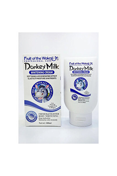 Wokali Donkey Milk Gerçek Eşek Sütü Beyazlatıcı Vücut Losyonu