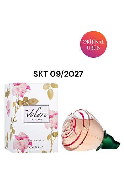 Oriflame Volare Moments EdP 50 ml Yoğun Çiçeksi Gül Kokulu Kadın Parfümü