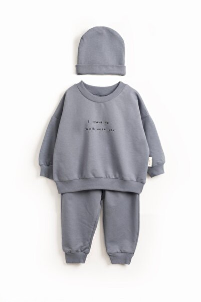 Vauva بدلة أطفال بناتي أولادي موسمية بأكمام طويلة