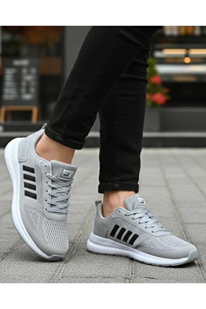 homiro حذاء رياضي بنعل صغير للجنسين - جليدي