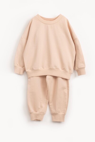 Vauva طقم رياضي من القطن مكون من قطعتين علوي وسفلي