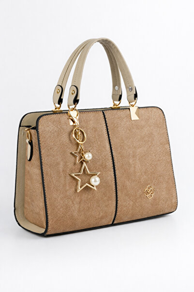 MOLDİVA Öt rekeszes bőrtáska állítható pánttal - váll- és kartáska, hosszú