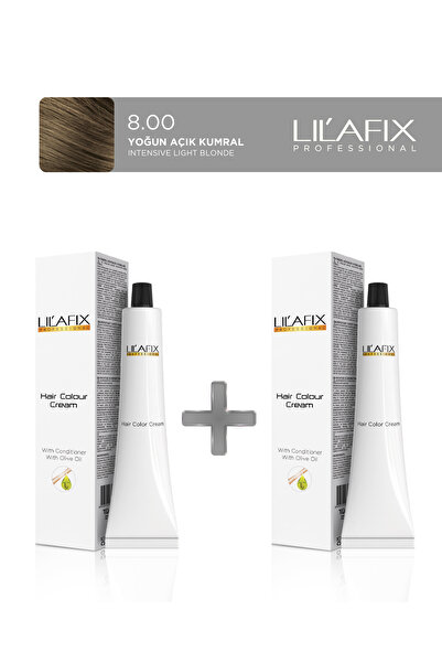 Lilafix 2'li Tüp Boya 60 ml 8.00 Yoğun Açık Kumral