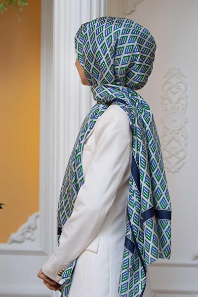 Vissona شال 100% حرير طازج