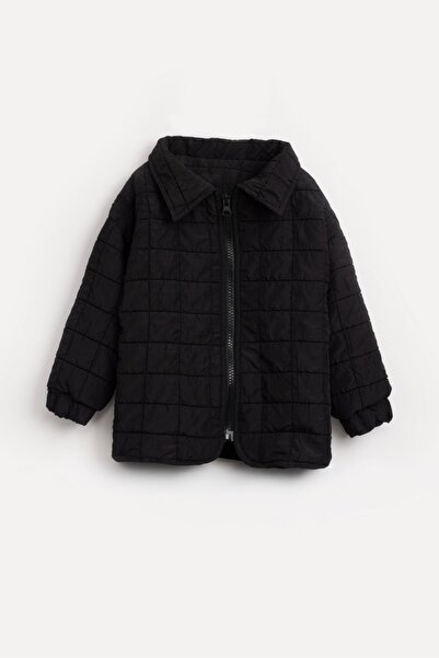 Vauva Palton de iarnă pentru copii, căptușeală moale, rezistent la vânt, potr...