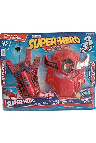 hırdawhat Neta Toys Örümcek Adam Ağ Fırlatan Eldivenli Maskeli Set