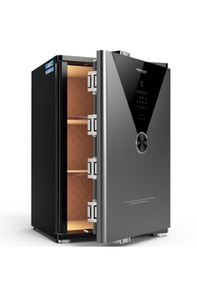 HAKAN KASA Vulcan Serisi Dijital Şifreli & Parmak İzli Akıllı Çelik Kasa DZ-6...