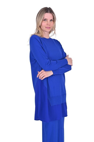 Invee Риза с детайлна плетка, туника SAX