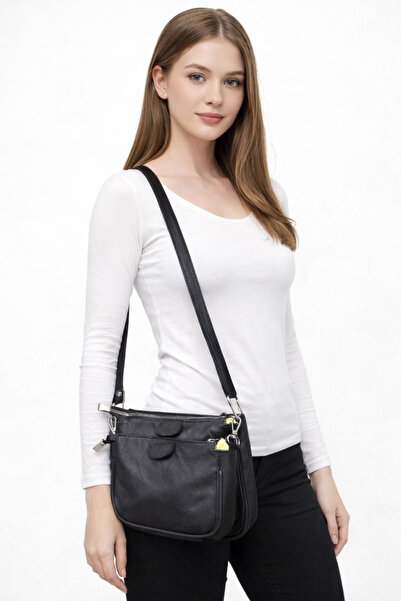 Sir Cliffson Hakiki Deri postacı Kadın Çanta