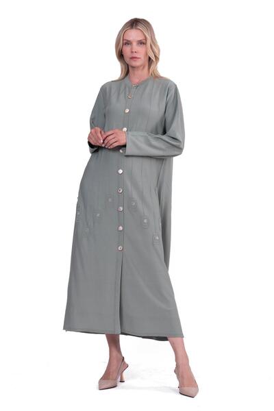 Invee Swirl Triko Hırka KÜFRENGİ