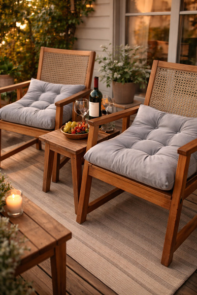 shop Yer sandalye minderi 2’li çökme yapmaz