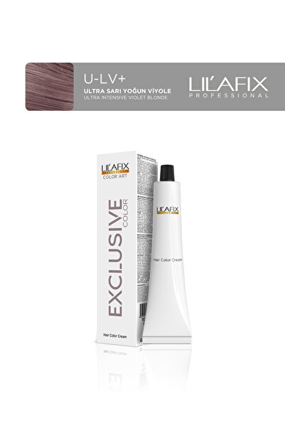 Lilafix Exclusive Colour Tüp Boya 60 ml UL-V+ Ultra Sarı Yoğun Viyole