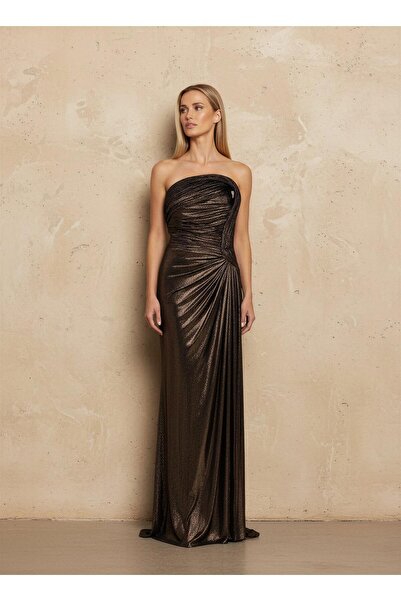 MAXXE 6158SIM LAME SİMLİ ELBİSE