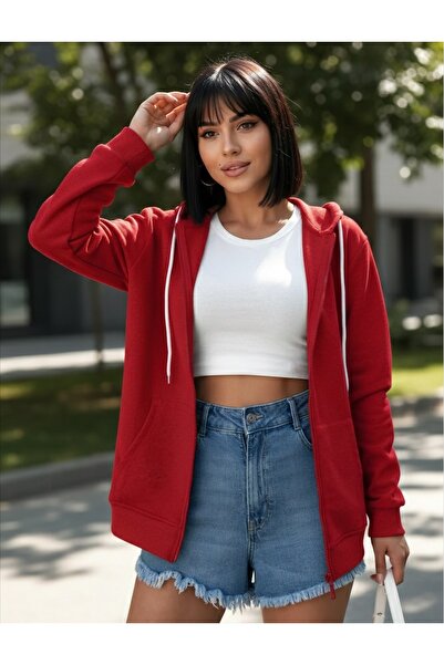 Miyalon Unisex dukserica sa kapuljačom i rajsferšlusom