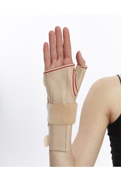 orthohealthmedical Thumb Splint Tendonitis Wrist Pain Sprains Hand Splint (Right Wrist) Hand Splint Beige