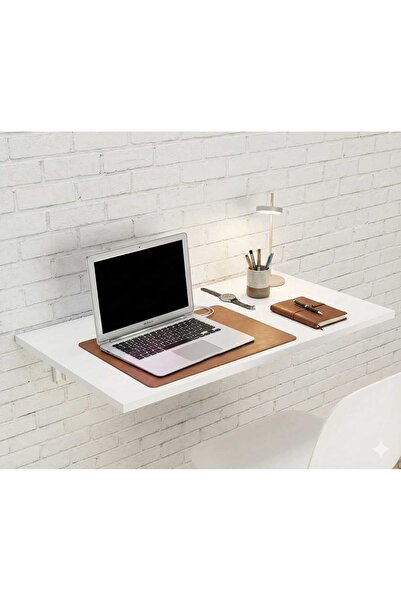 AYZ Astana Duvara Monte Katlanır Masa Çalışma Masası Balkon ve Teras Masası 4...