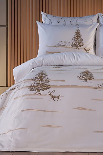 Doqu Home مجموعة غطاء لحاف فردي من الصنوبر للمهرجانات