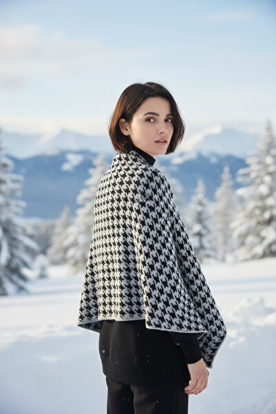 Onur Etol - New Collection Shoulder Neckerchief Winter Thick Product Double Sided Woven Fabric Legend Store