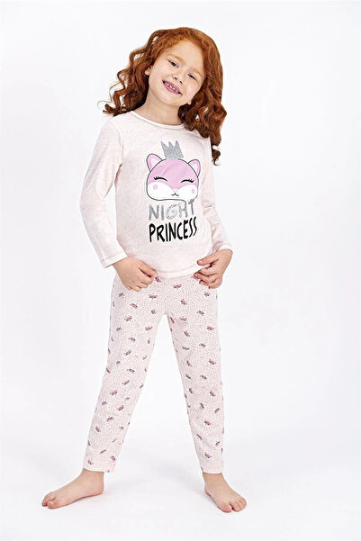 ROLY POLY Rolypoly Night Princess Pembemelanj Kız Çocuk Pijama Takımı