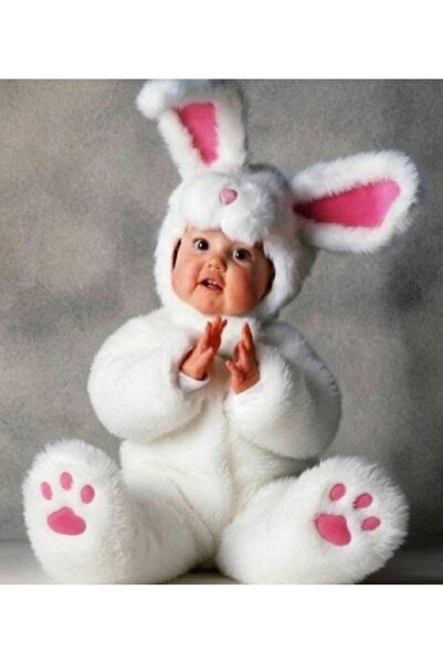 Kostüm Sarayı Bebek Tavşan Kostümü Model-3