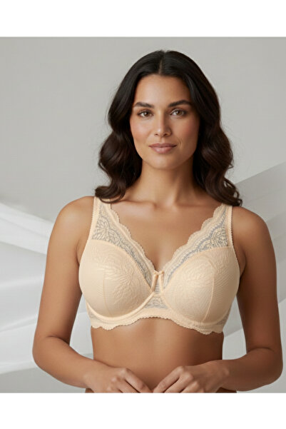 F.K 2160 DANTELLİ DESTEKLİ SÜTYEN EKRU