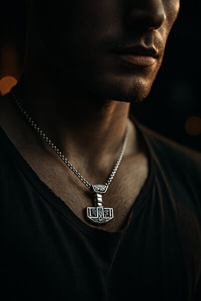 Apptakı Vikings iskandinav Çekiç Kolye - CSS0024