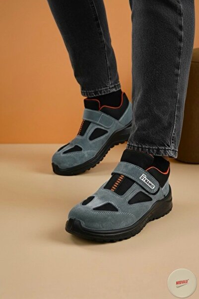 MODVALU DYNAMIC  Haki (ÇELİK BURUNSUZ) İş Ayakkabısı İnşaat Bağ Bahçe Yapı Ma...