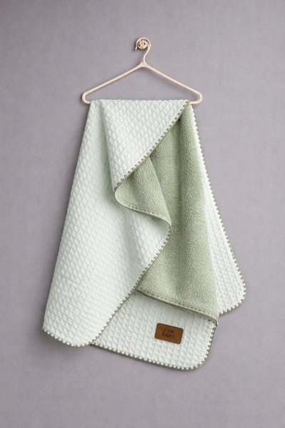 Caramell Zenessa Welsoft Battaniye Yeşil