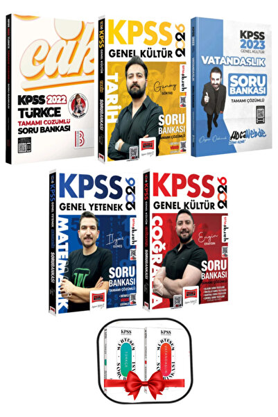 Yargı Yayınları 2026 KPSS Türkçe+Matematik+Tarih+Coğrafya+Vatandaşlık Soru B.|Yelda Ünal-İlyas Güneş-Engin Eraydın