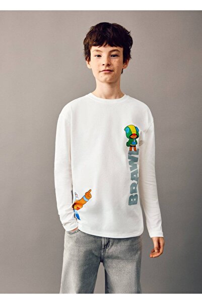 MANGO Kids Brawl Stars tişört