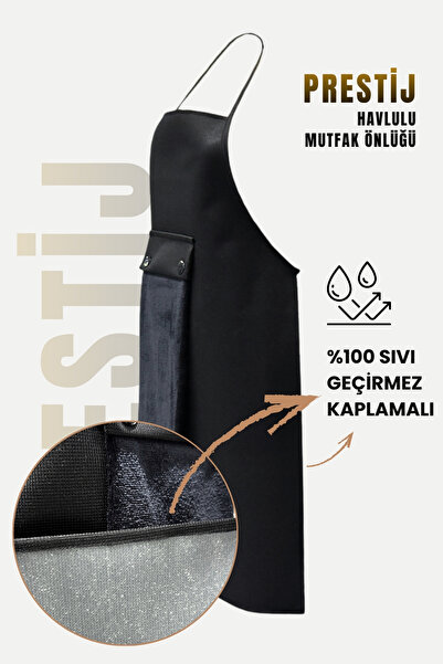 sevilya Prestij Sıvı Geçirmez Su Geçirmez Mutfak Önlüğü