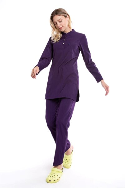 Uçak Medikal Set uniformă mov Karya Hijab